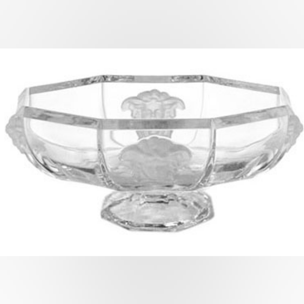 Rosenthal Versace Large Medusa Treasury Dish - Brand New